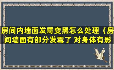 房间内墙面发霉变黑怎么处理（房间墙面有部分发霉了 对身体有影响吗）